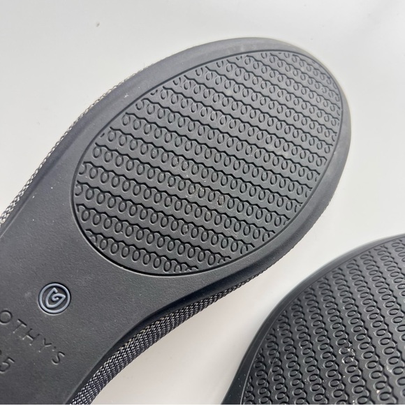 Rothy's Cloud Gray Bird's Eye Round Toe Flats - Picture 7 of 12